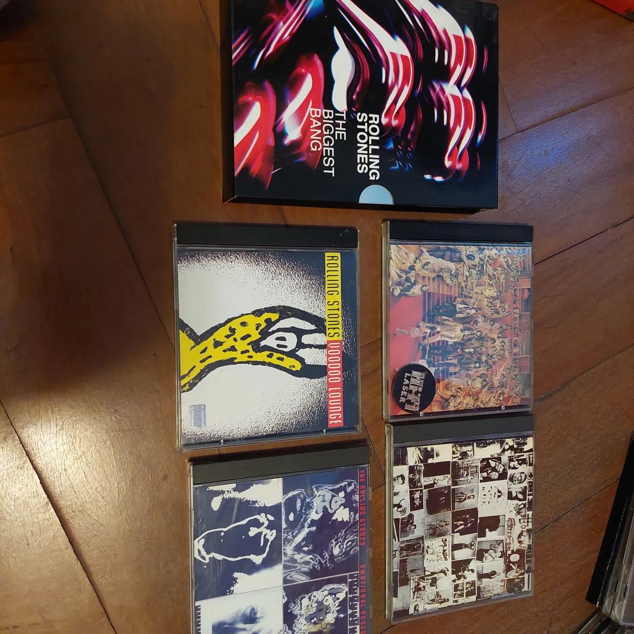 Lote cd e dvd Rolling Stones 
