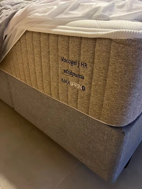 Cama box queen + colchão Herval  - Foto 2