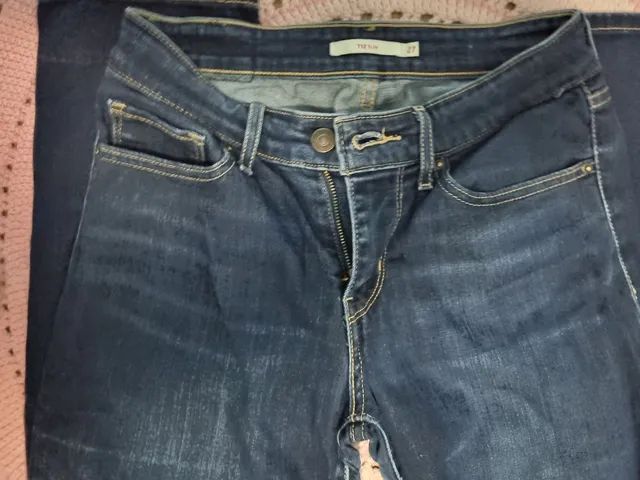 Calça jeans Slim Levis nº 38 - Foto 2