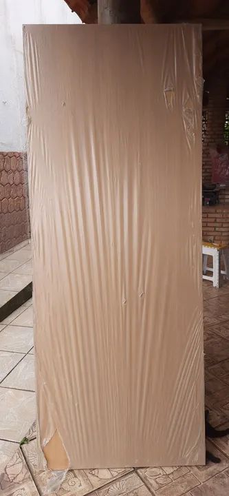 Portas prancheta 1a linha, amadeirada, para interior, novas, 82 cm - Foto 3