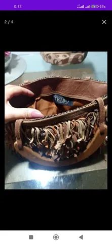 Bolsa de couro marca Tribo - Foto 2