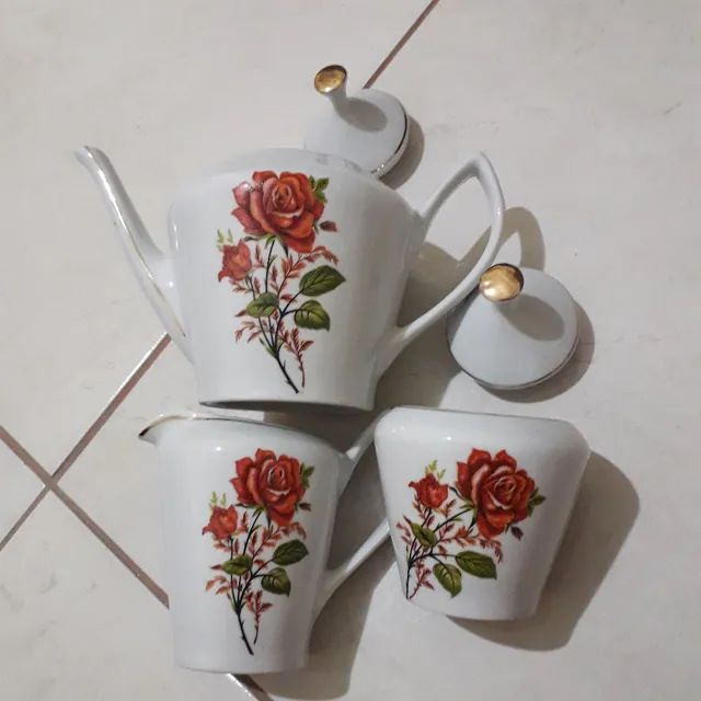 Trio porcelana pozzani  - Foto 4