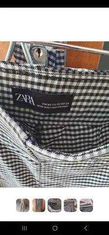 Calça xadrez zara - Foto 3
