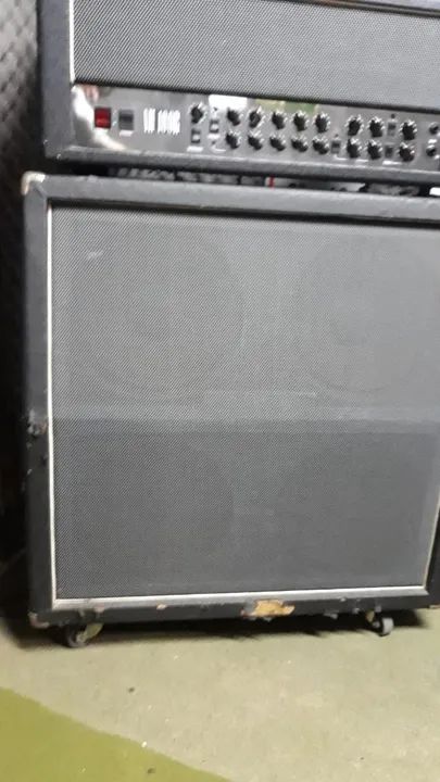 Amplificador Guitarra Laney Vh100r Valvulado e cx 4X12 - Foto 4