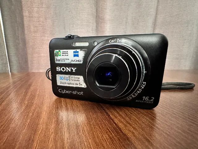 Sony Cyber-shot DSC-WX7 16.2 Mp - Lente Carl Zeiss e Panorama 3D