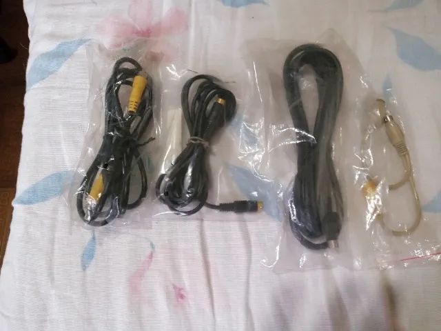 placa de som USB 7.1+cabos/adaptadores de audio/video sem uso+fan sunon  - Foto 3