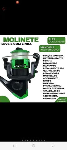 Vara de pescar promoção  100 vai completa chumbada anzol. - Foto 3