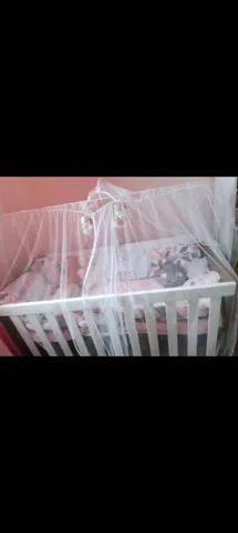 Mini Berço Branco SEM COLCHÃO 