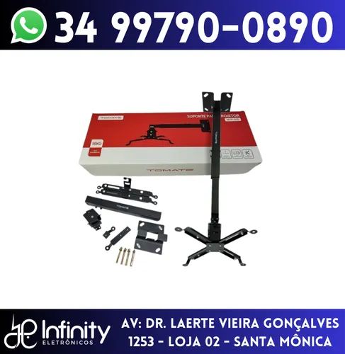 Suporte para Projetor de Teto Parede Universal