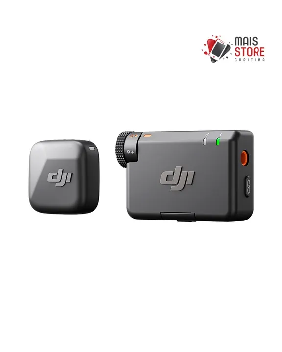 Microfone DJI Mic Mini 2 (2 TX + 1 RX + Charging Case) - Lacrado
