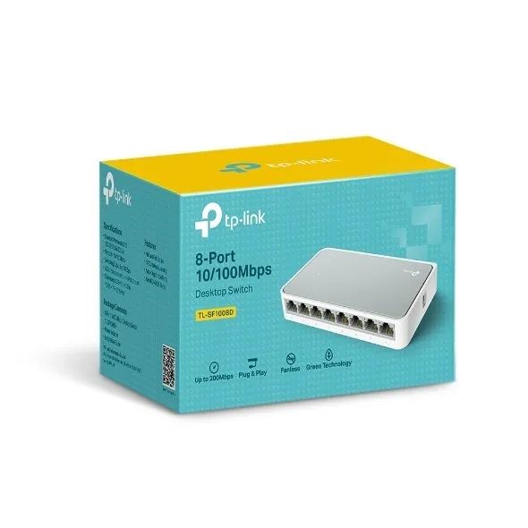 Hub Switch Tp-link Tl-sf1008d / 8 Portas