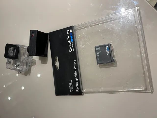 câmera gopro hero 4 silver com display touchscreen - Foto 2