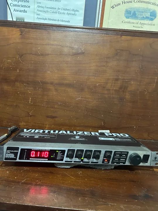 Virtualizer Pro Behringer - Processador de Efeitos 24-Bit - Foto 2