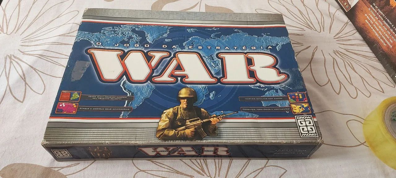 Jogos de Tabuleiro - Scrabble, War e Interpol - Foto 2