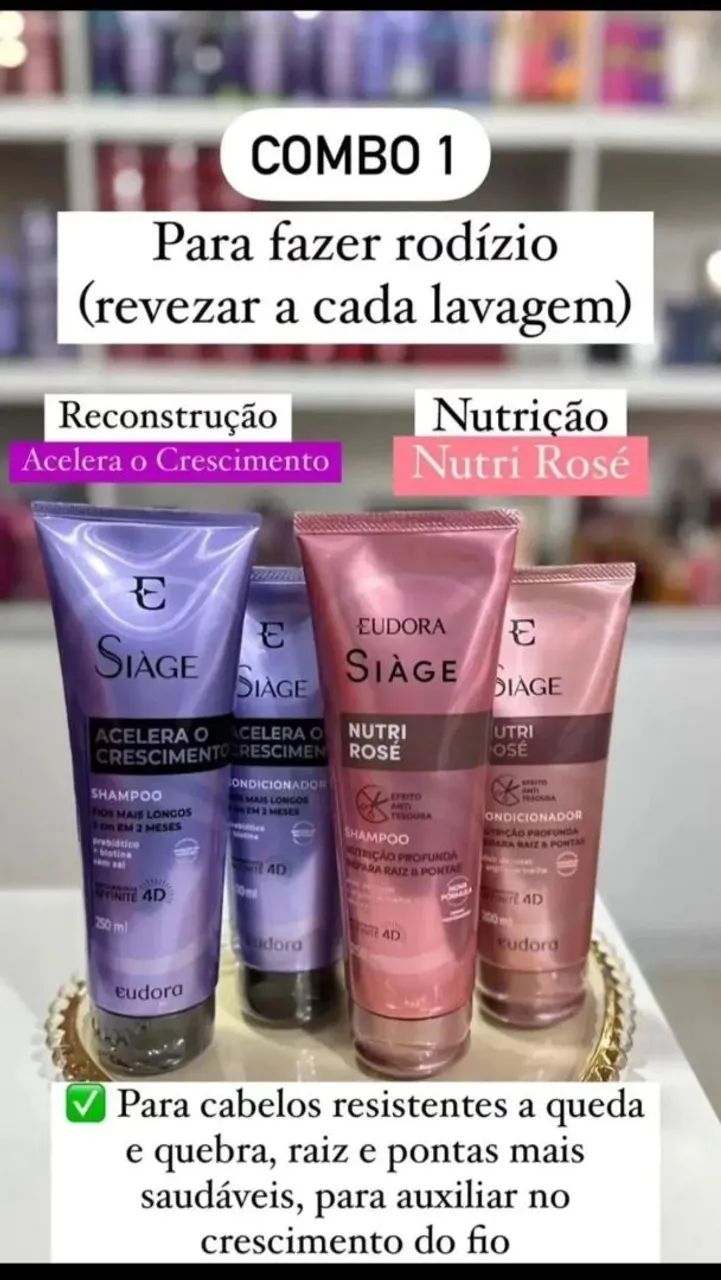 Conograma capilar com Siàge Eudora