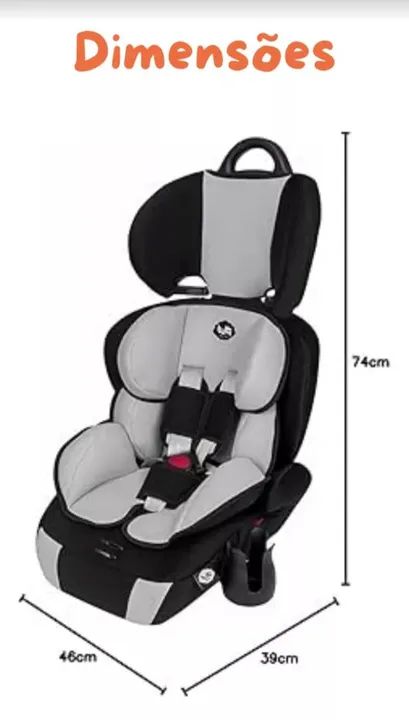 Cadeirinha Tutti Baby 9 a 36 kg - Foto 2