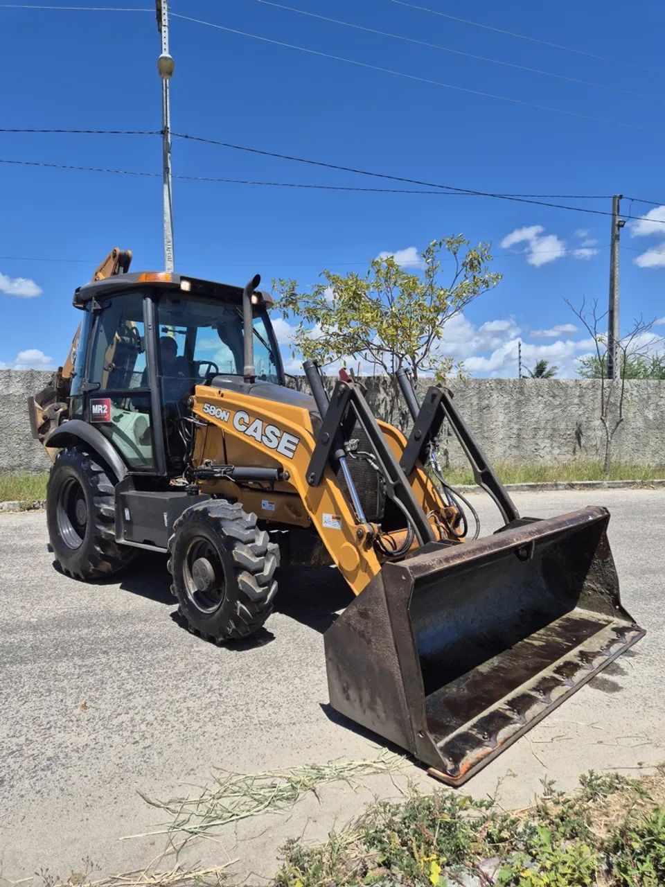 Retroescavadeira Case 580N - Foto 3