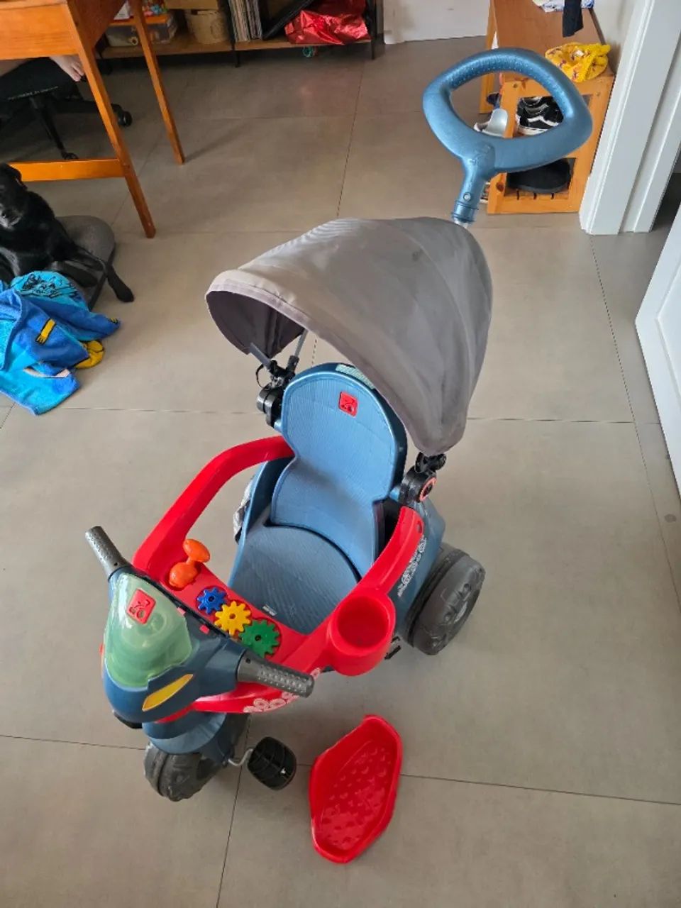 Triciclo Velobaby Bandeirante em bom estado