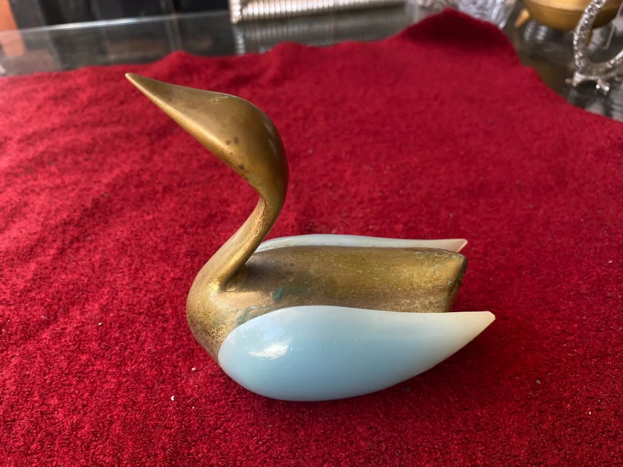Escultura cisne em bronze (ref: 114) - Foto 2
