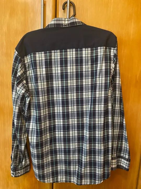 Camisa xadrez masculina TNG - Foto 2
