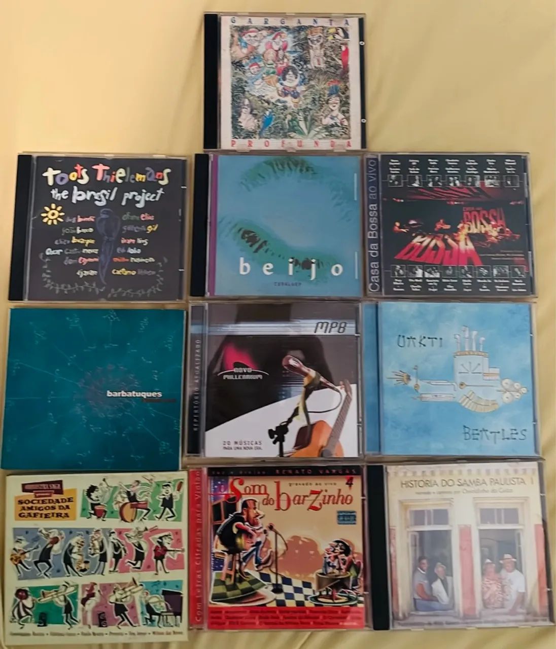 10 CDS de MPB Instrumental & Samba