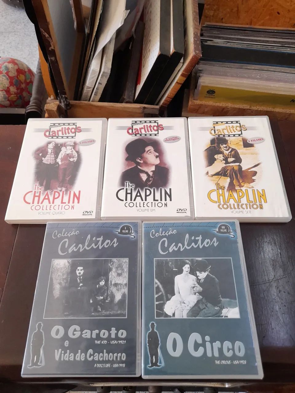 Coleção Carlitos, Charlie Chaplin - DVDs originais 