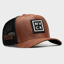 Boné Madrid Trucker Couro MVCK