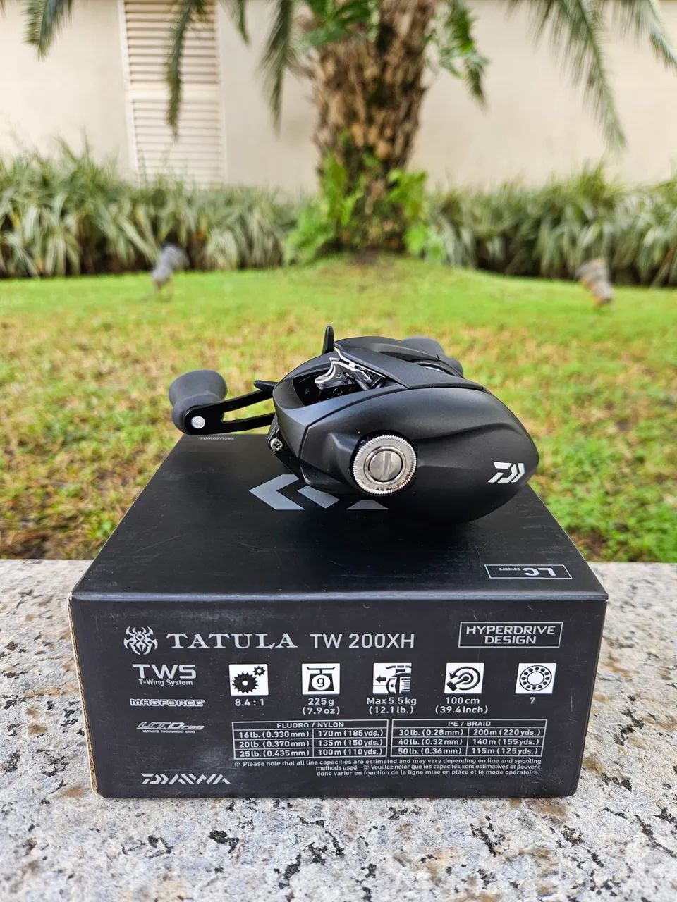 Carretilha Daiwa Tatula TW 200XH - Foto 4