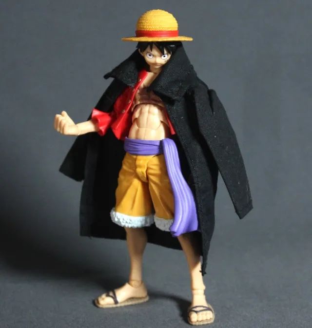 S.h. Figuarts One Piece - Capa Sobretudo Luffy - Foto 3