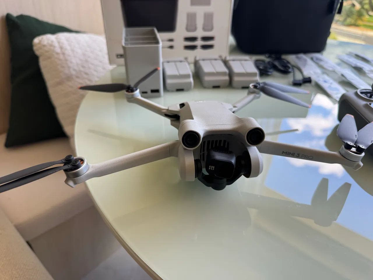 Dji mini 3 pro | Fly more | bateria 45 min | 2 rádios controles (com tela e sem tela) - Foto 2