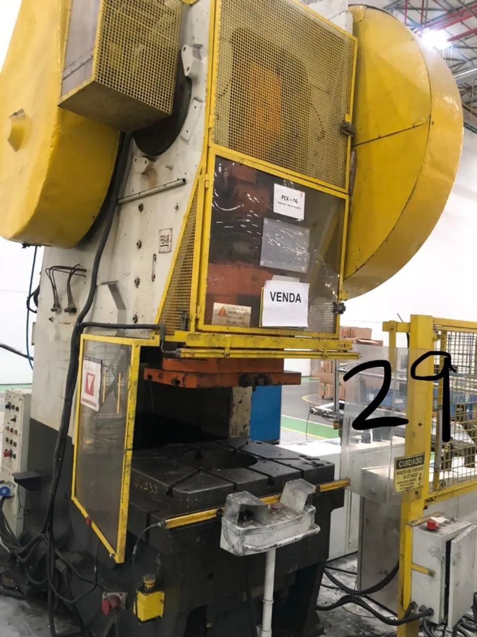 Prensa Excêntrica Cincinatti 120 ton