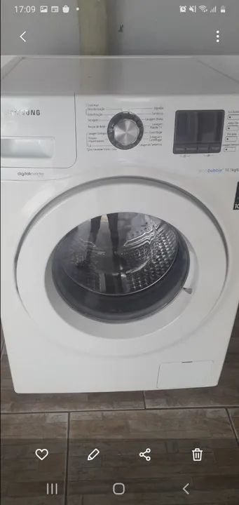 VENDE-SE Maquina de lavar Lava e Seca DIGITAL INVERTER 10.1 KG 220 Wts .1 - Foto 2