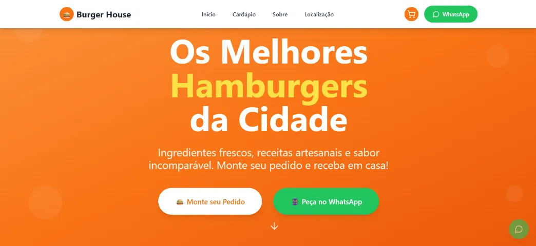 Site delivery e negócios em geral