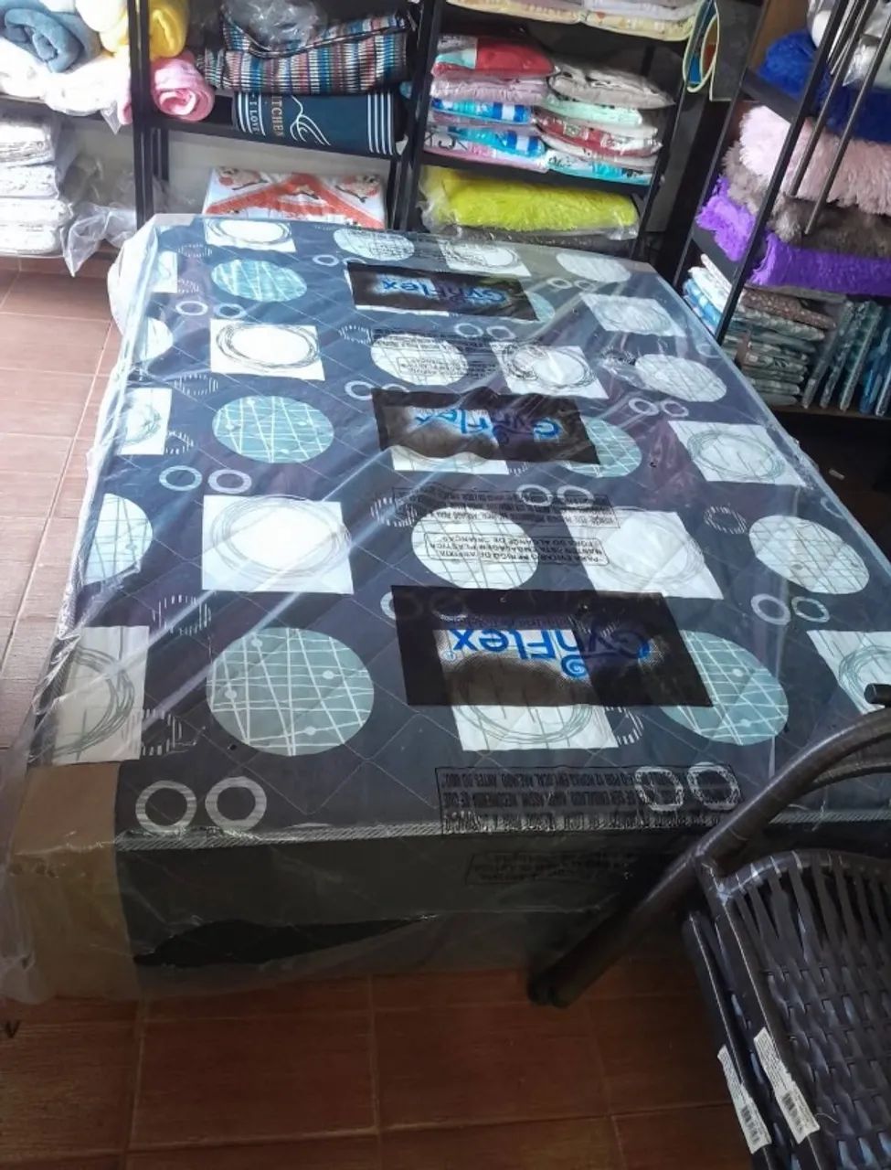 Cama box casal e solteiro 