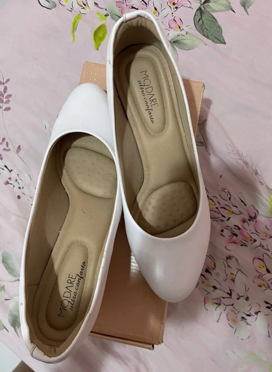 Sapato Modare Ultra Conforto - Branco