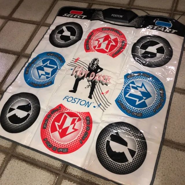 Controle Tapete Hot Dance Foston Y2k Playstation 1 Ps1 Dance Dance Revolution - Foto 3