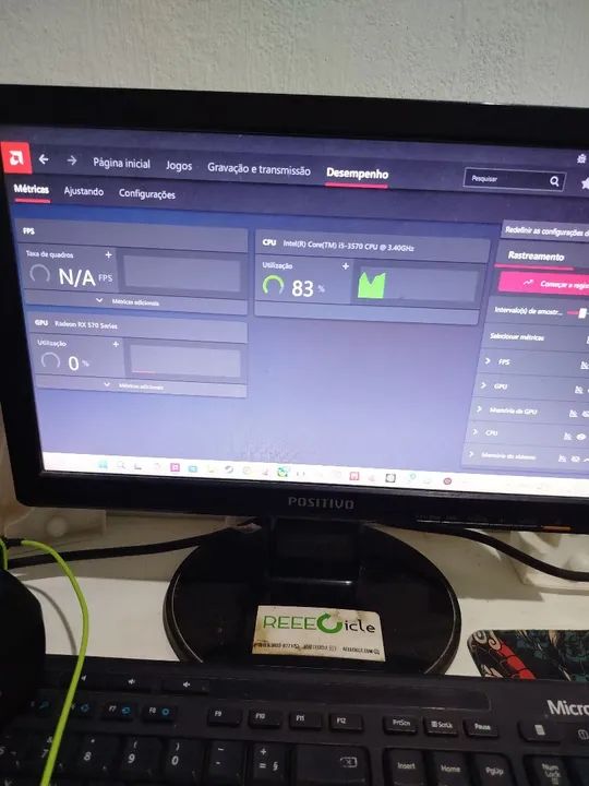 Placa de Vídeo XFX  Radeon RX 570 series - Usada - Foto 6