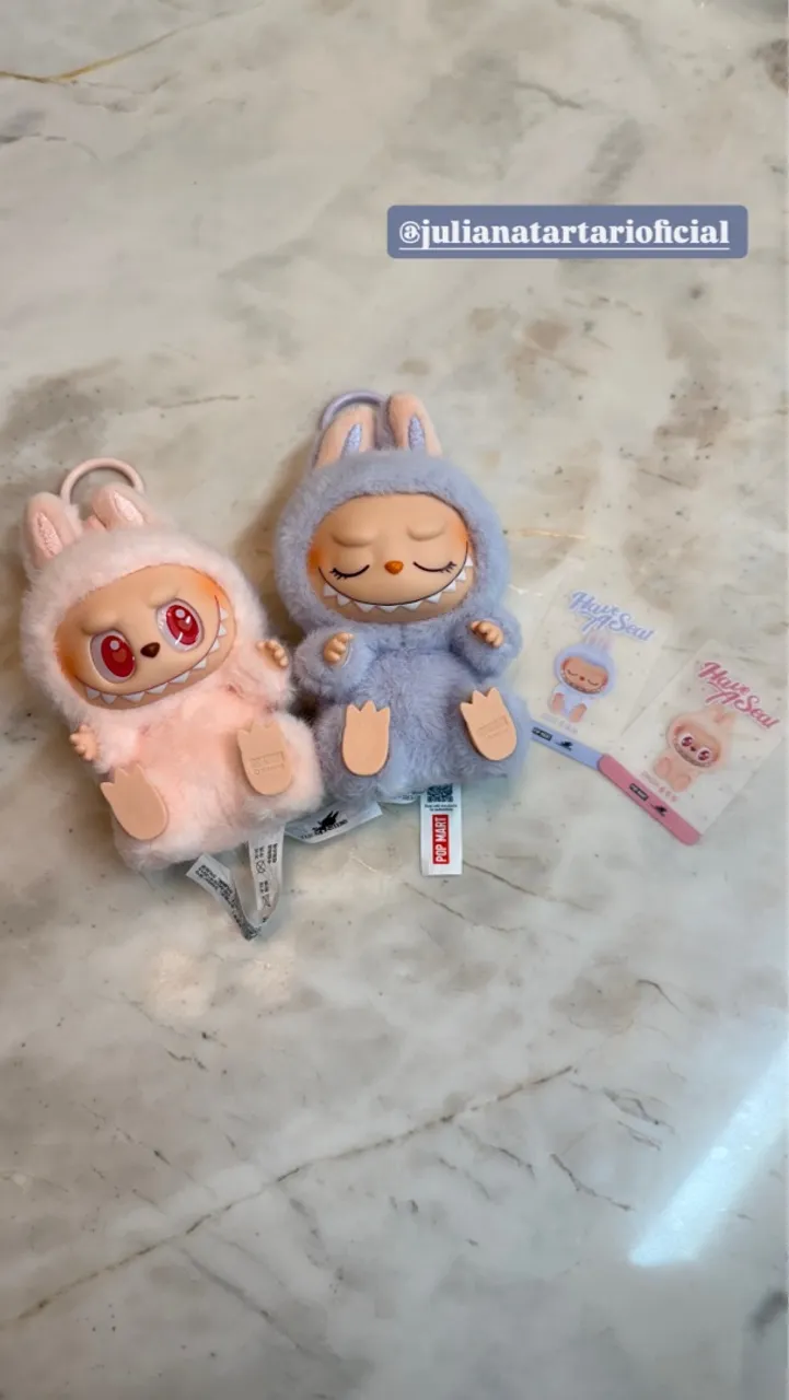 Pelúcias Pop Mart Hirono, lindas e colecionáveis!