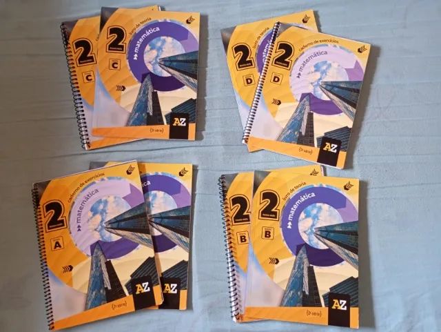 Livros Didáticos do Sistema AZ do 2°ano  Ensino Médio - Kit completo - Foto 3