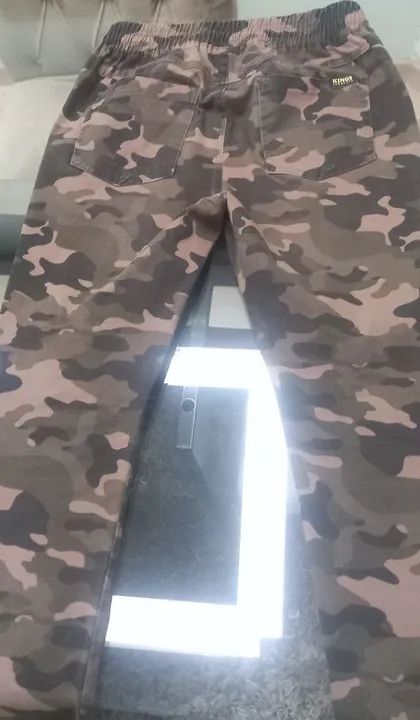 Calça camuflada Masculina Jogger G - Foto 3