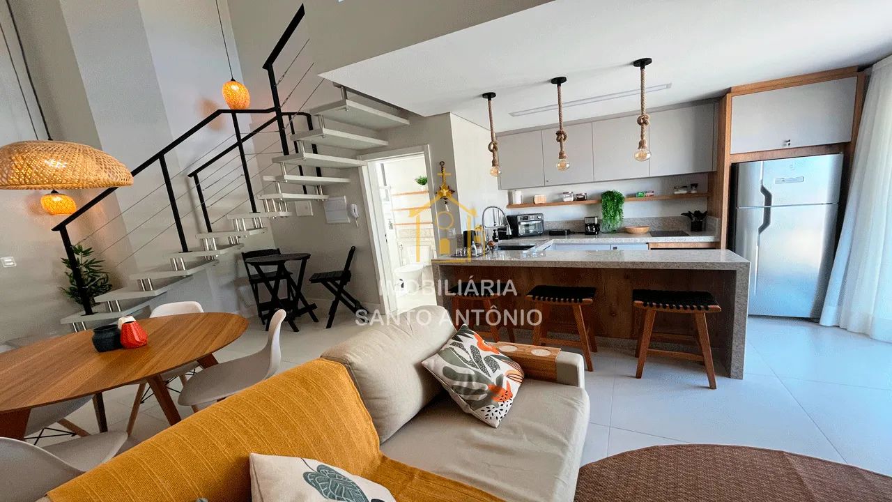 Apartamento para aluguel, 1 quarto, 1 suíte, 1 vaga, Santo Antônio de Lisboa - Florianópol