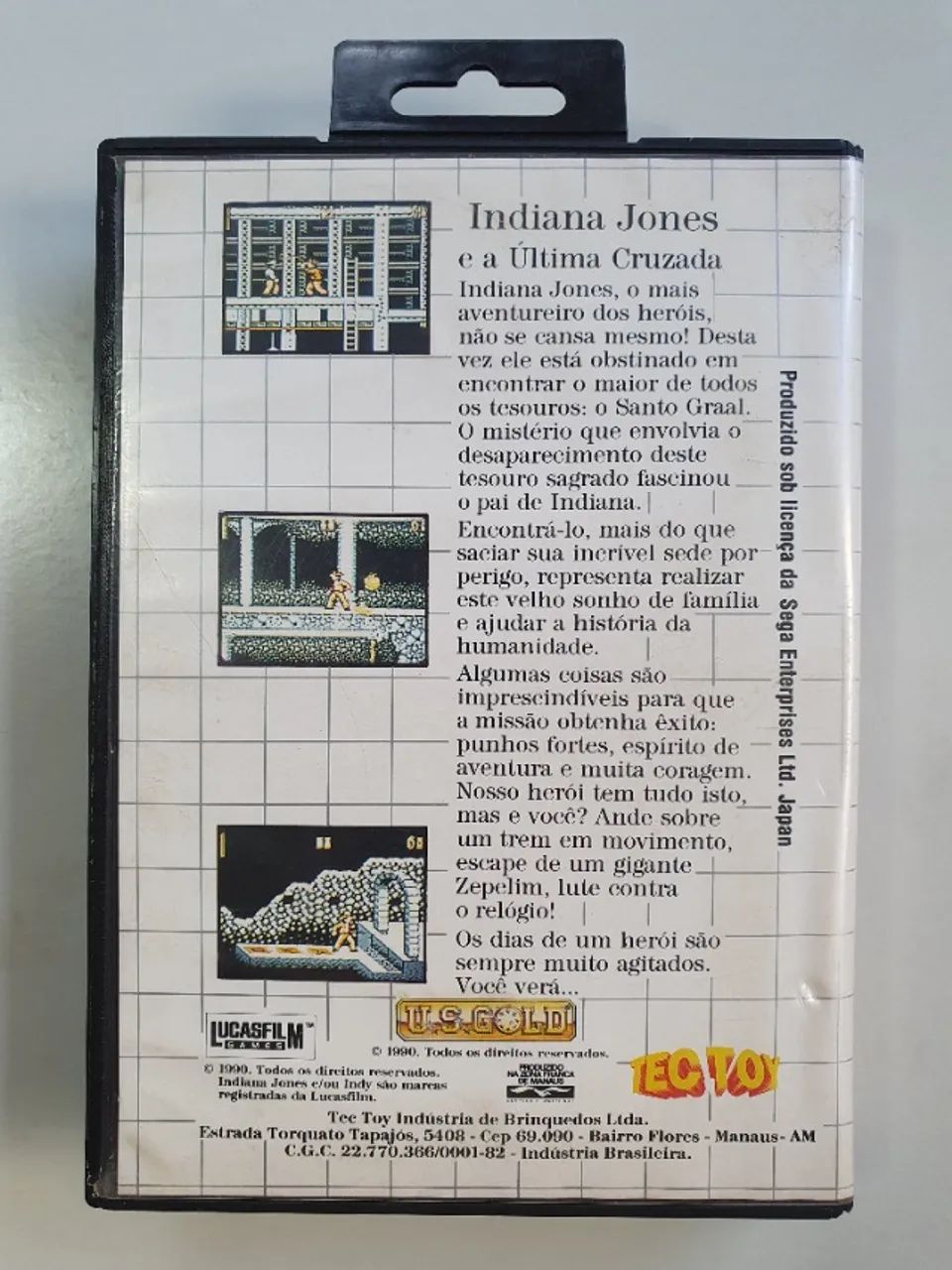 Indiana Jones e a Última Cruzada - Master System - Foto 2