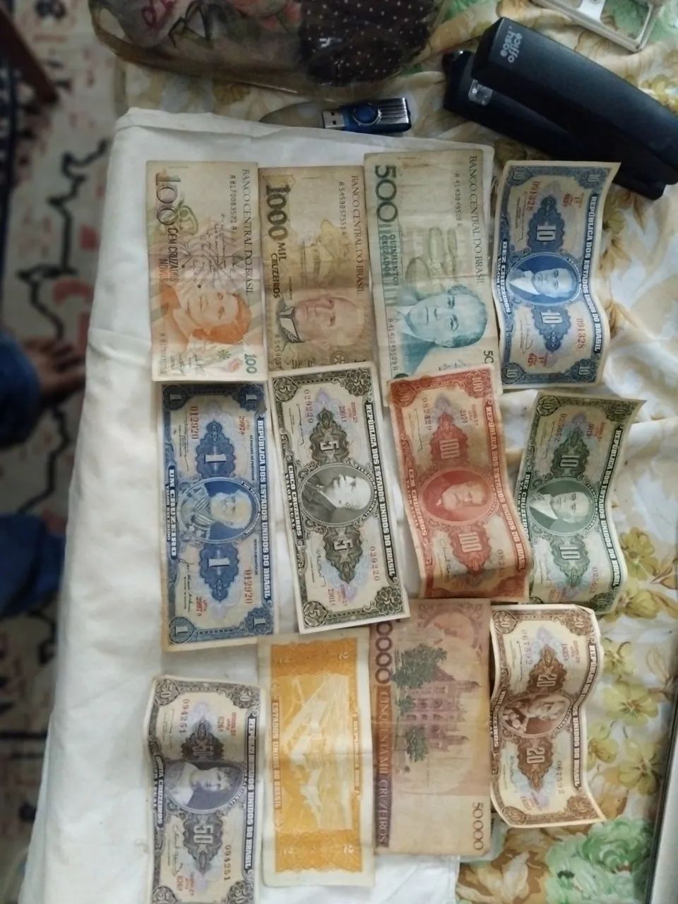 Nota de 5 Cruzeiros - Brasil - Foto 5