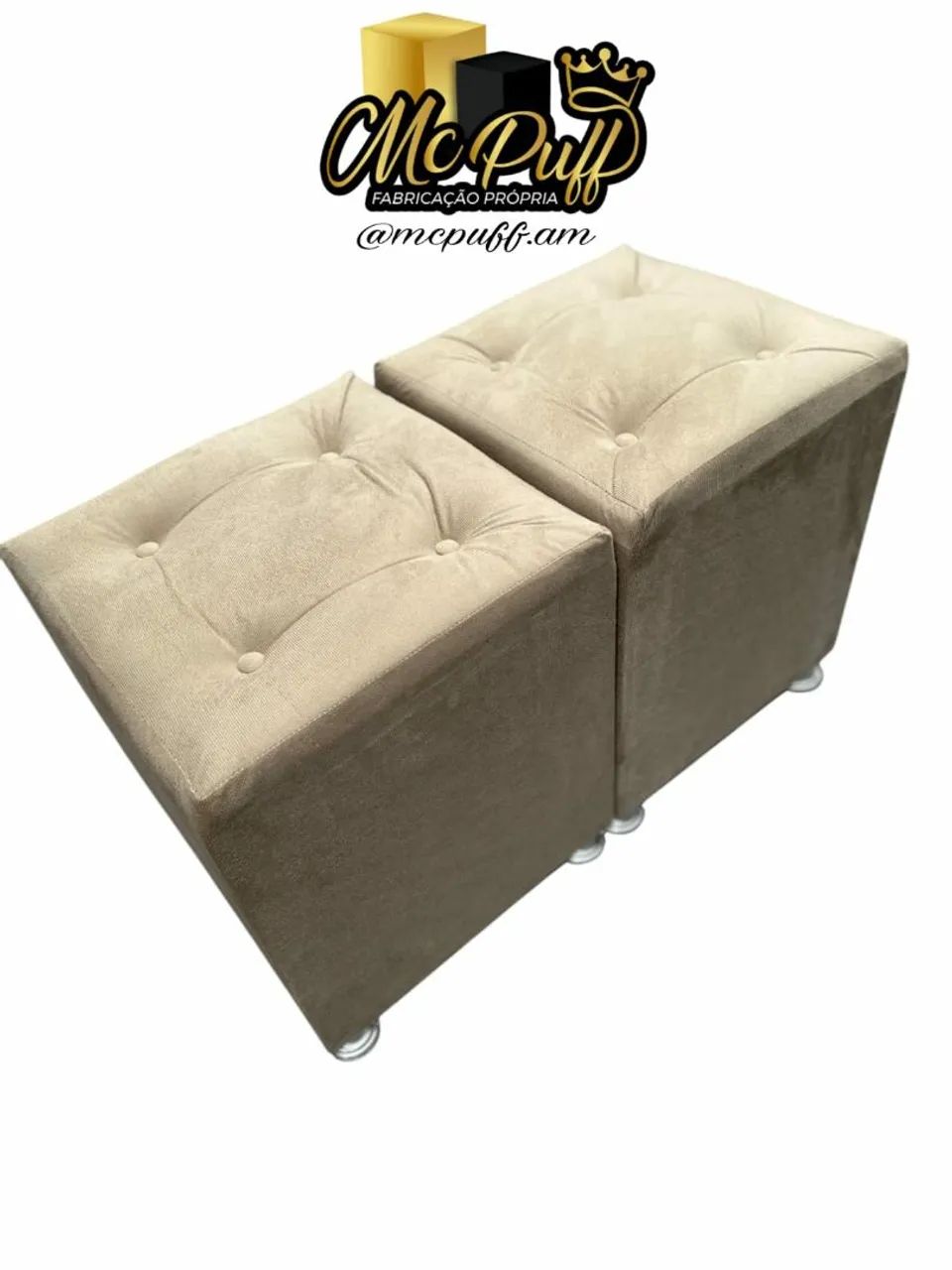 Puffs para decoração - Novo - Foto 5