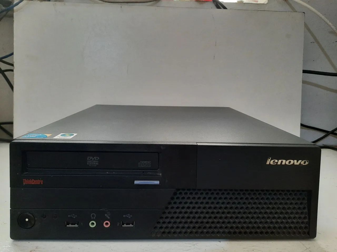 Mini torre Lenovo thinkcentre core2duo HD 320G memória 6G