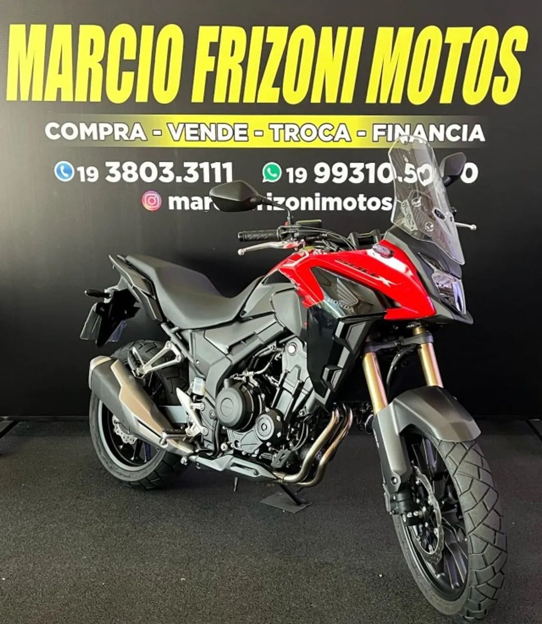 Honda Cb-500X Abs 2024 c/ apenas 2.800 km  - Foto 2