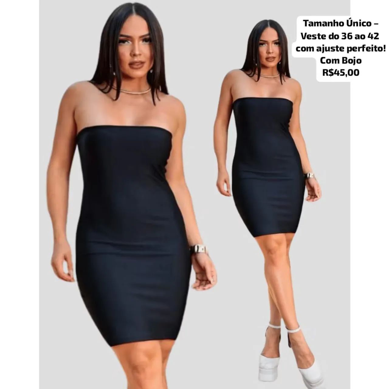 Vestidos femininos tamanho único