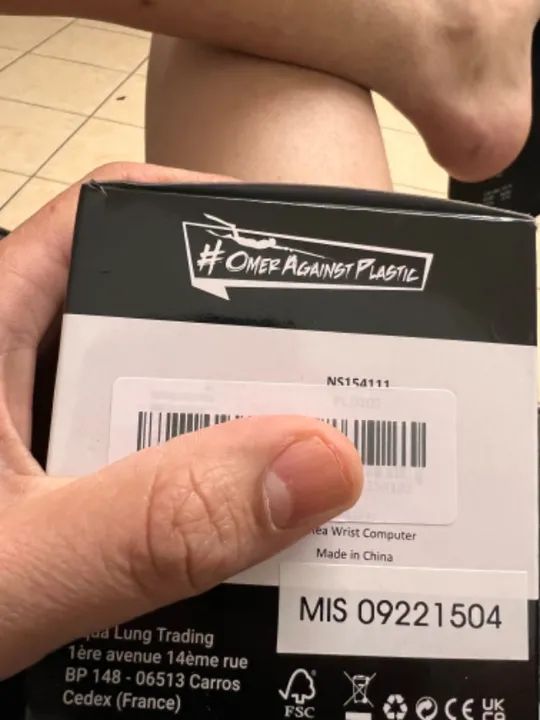 Pesca sub Relógio Omer computador de mergulho (novo) - Foto 6