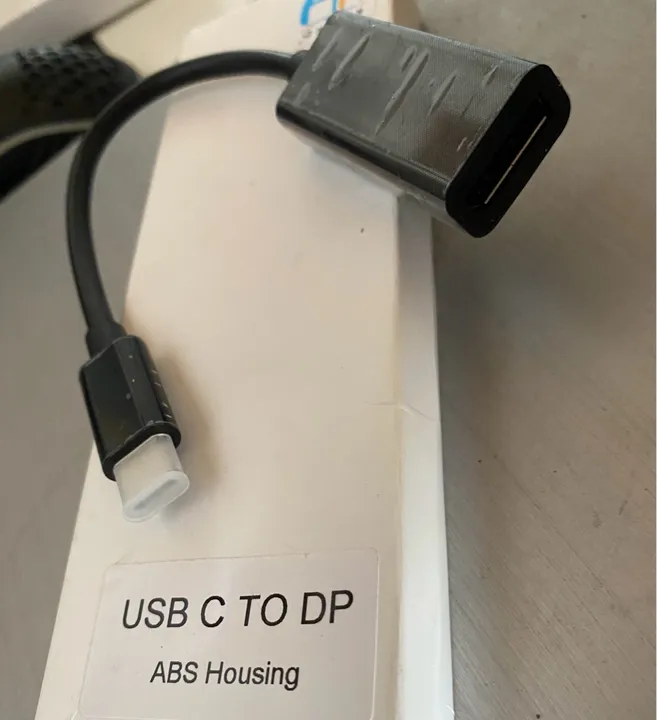 Adaptador USB Tipo C para Displayport DP