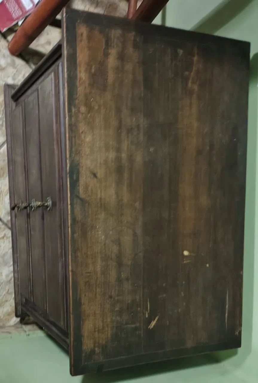 Mini Cômoda em Madeira Antiga - Foto 2